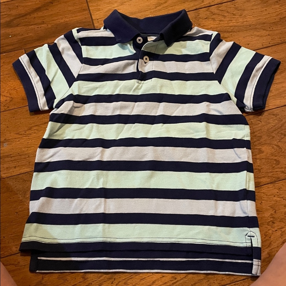 Crown & Ivy kids Striped Polo Shirt